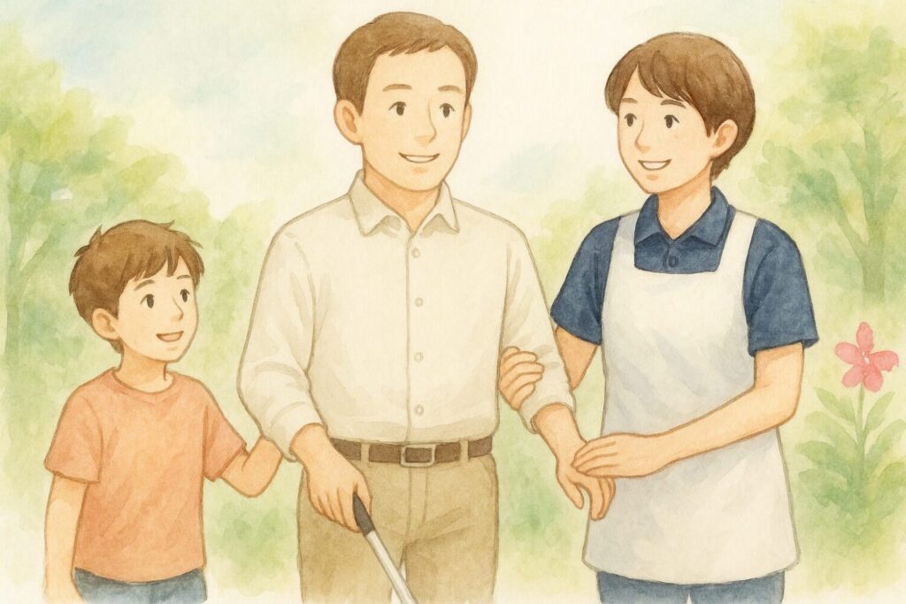 奈良県大和郡山市【であい訪問介護事業所】イラスト04